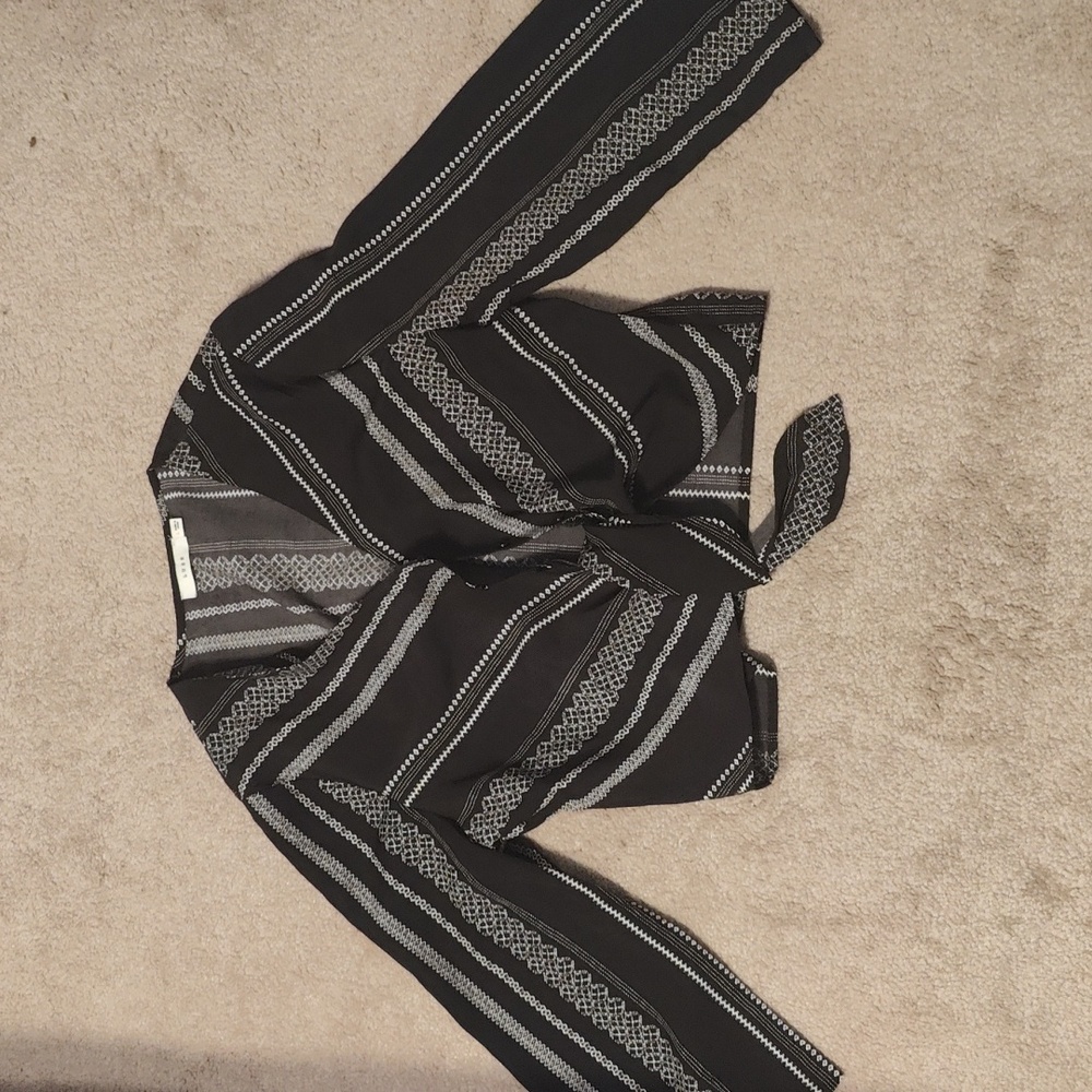 Lush tie from crop top